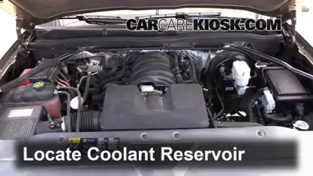 2015 Chevrolet Silverado 1500 LT 4.3L V6 FlexFuel Extended Cab Pickup Antigel (Liquide de Refroidissement) Réparer les Fuites
